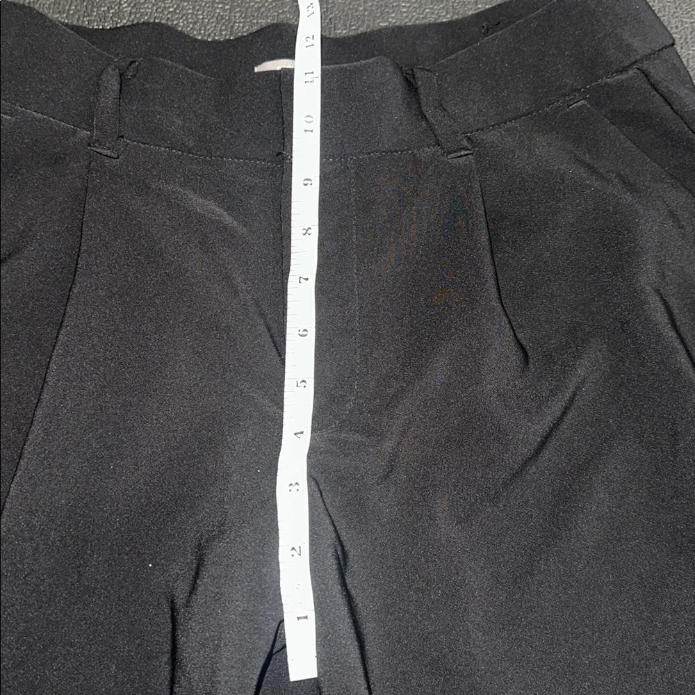 Maurices Sleek Black Pants 8 short - Picture 7 of 10